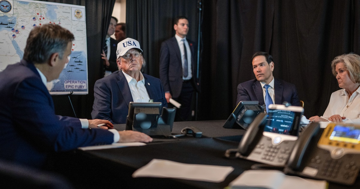 Trump wages Iran war from his own Situation Room at Mar-a-Lago