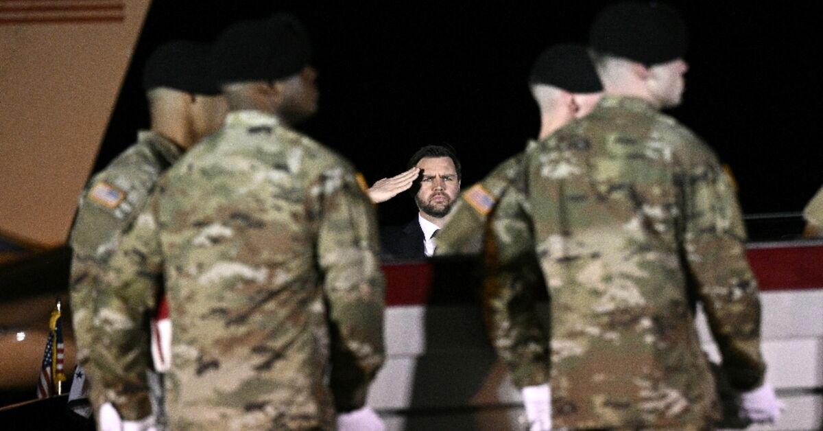 Vance, Hegseth attend return of seventh US troop killed in Iran war