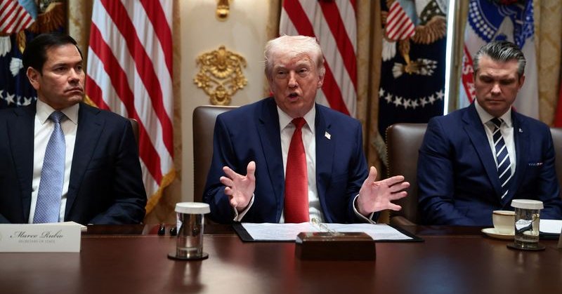 Trump says US in ‘substantial’ talks with Iran as strikes continue