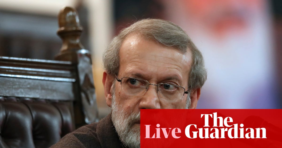 Middle East crisis live: Iranian state media confirms security chief Ali Larijani has been killed | US-Israel war on Iran