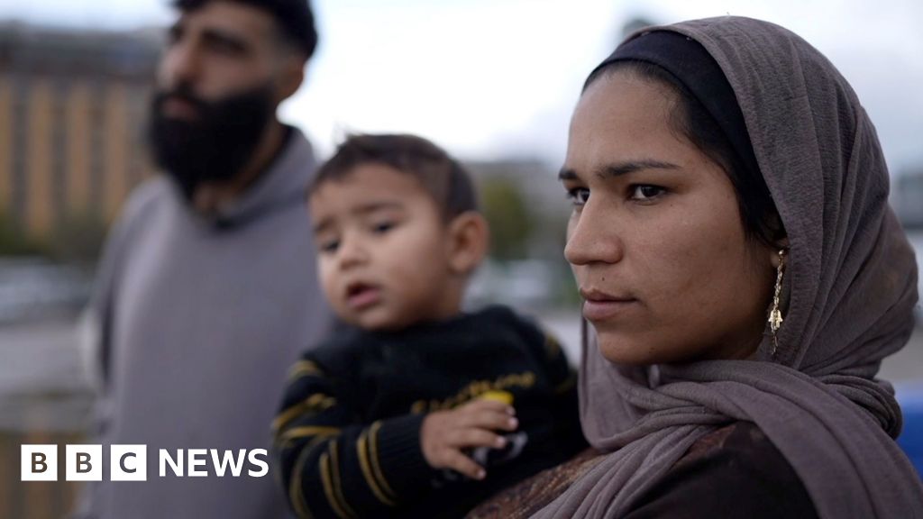 BBC speaks to displaced families in Lebanon