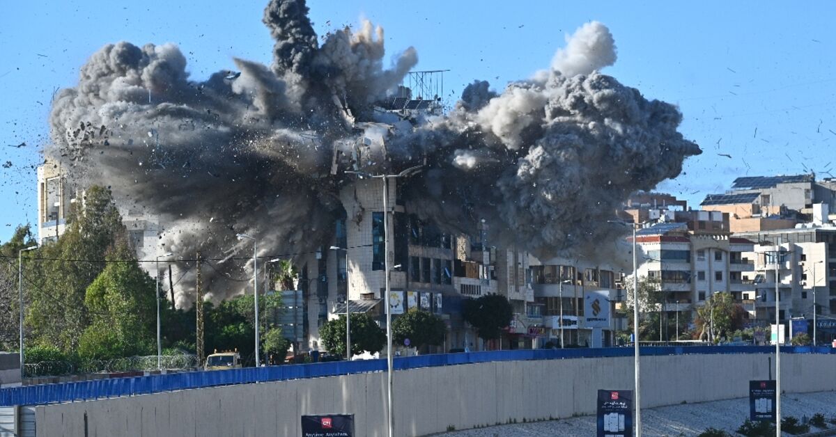 Strikes hit Lebanon as Israel vows to occupy swathe of south after war