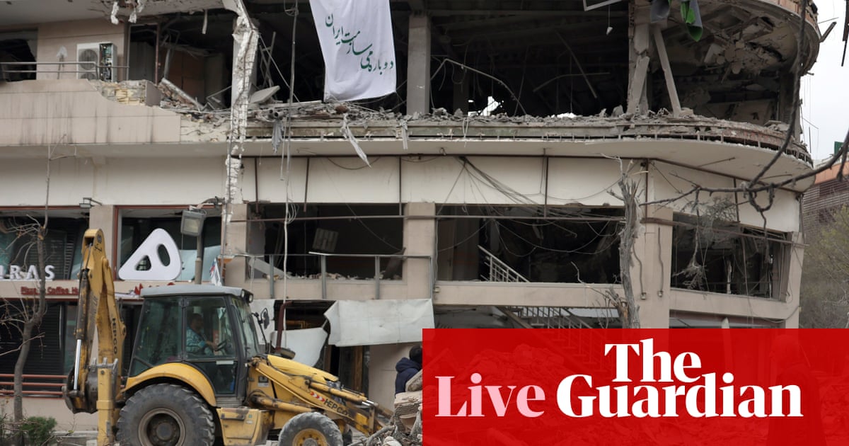 Middle East crisis live: Iranian forces waiting for US ground troops and will ‘set them on fire’, warns parliamentary speaker | US-Israel war on Iran