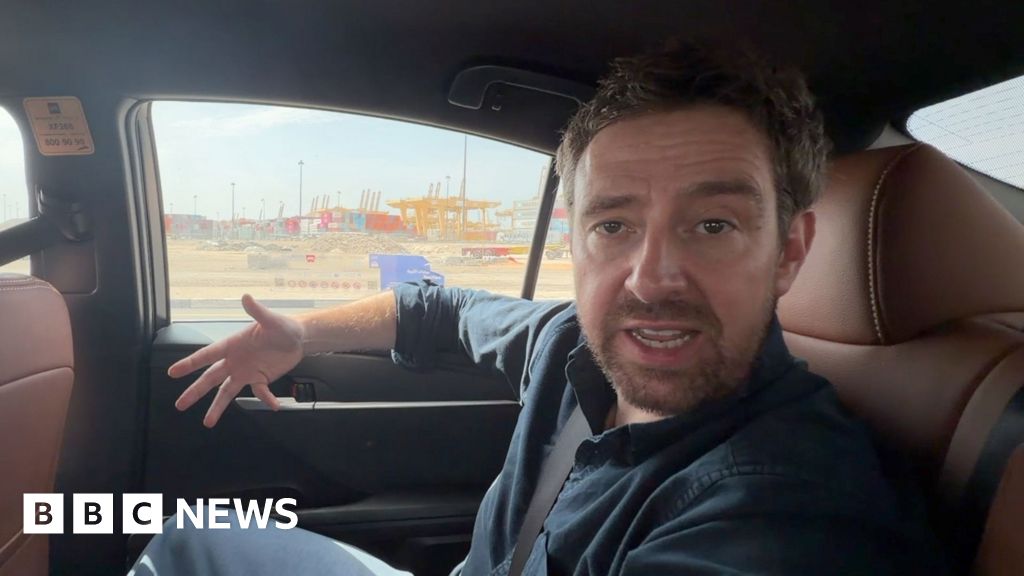 BBC visits key Dubai port in Iran’s firing line