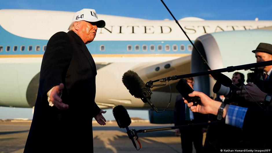 US strikes key oil export hub, Trump says