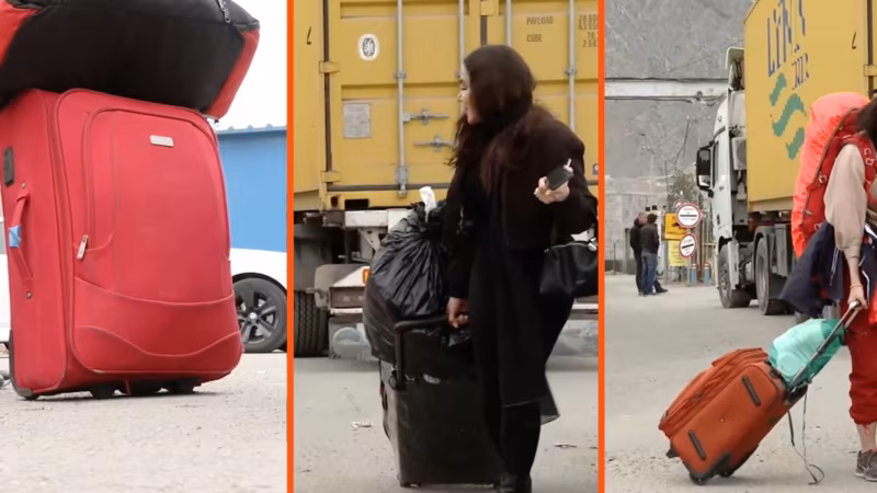 'We Have Lost Everything': Iranians Continue To Cross Into Armenia Amid Air Attacks