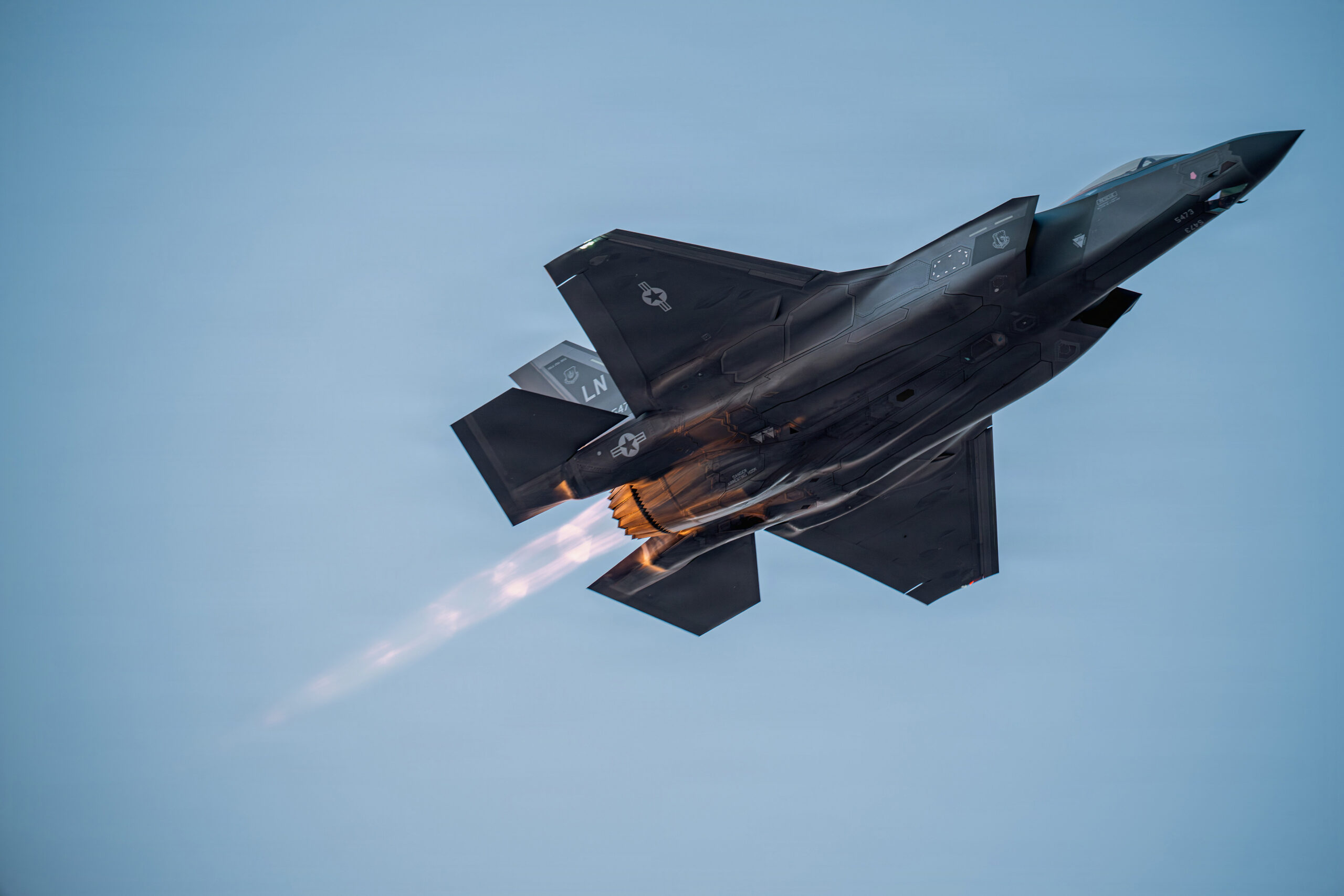 USAF F-35 Lands After Taking Fire Over Iran; Pilot Stable