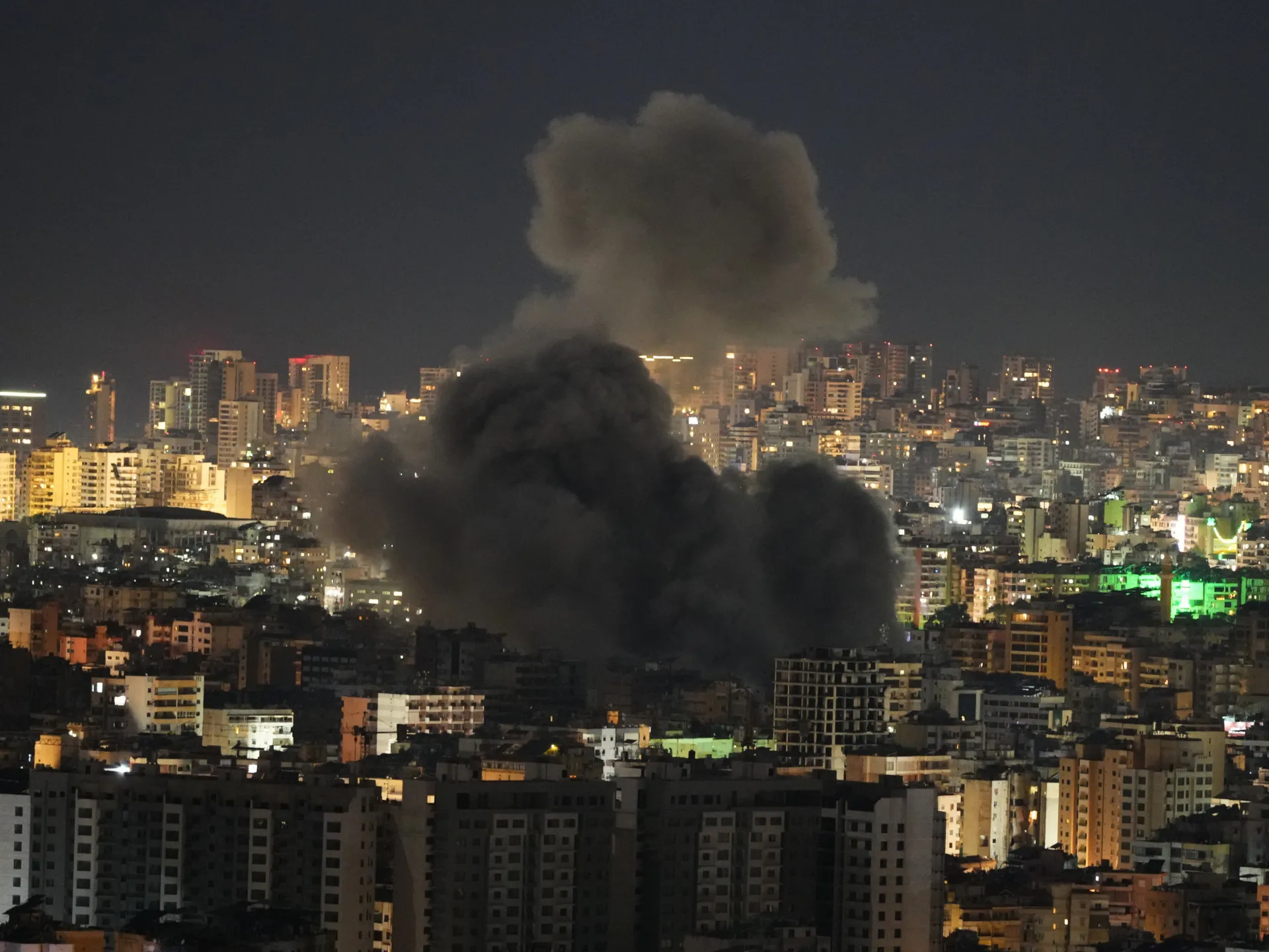 Israeli strikes hit Beirut amid threats on Iranian officials in Lebanon | Israel attacks Lebanon News