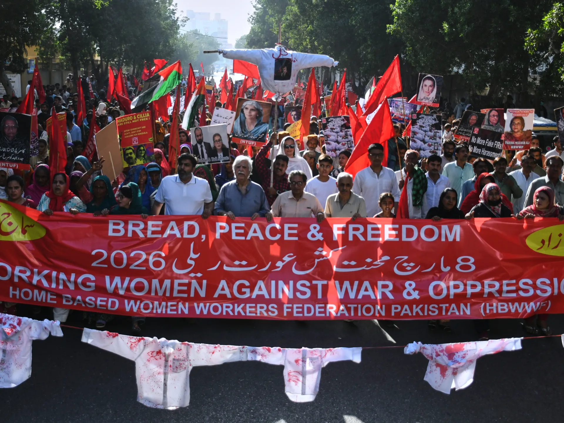 Marches for International Women’s Day denounce war, abuse and oppression | Women’s Rights News