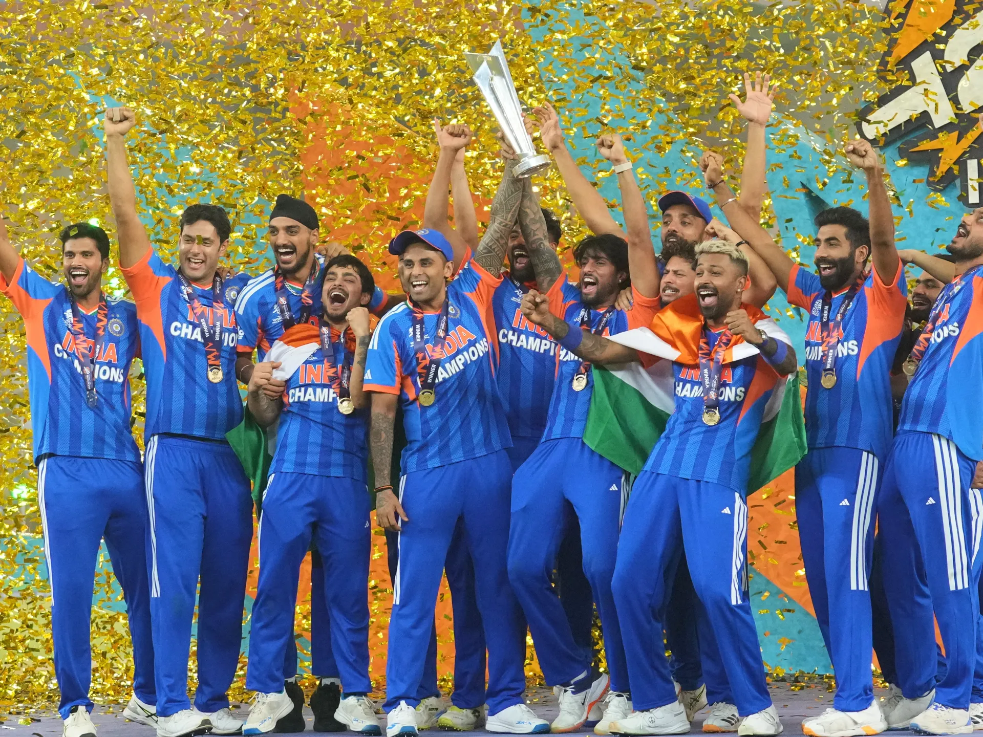 T20 World Cup final: India defeat New Zealand by 96 runs for third title | ICC Men’s T20 World Cup News