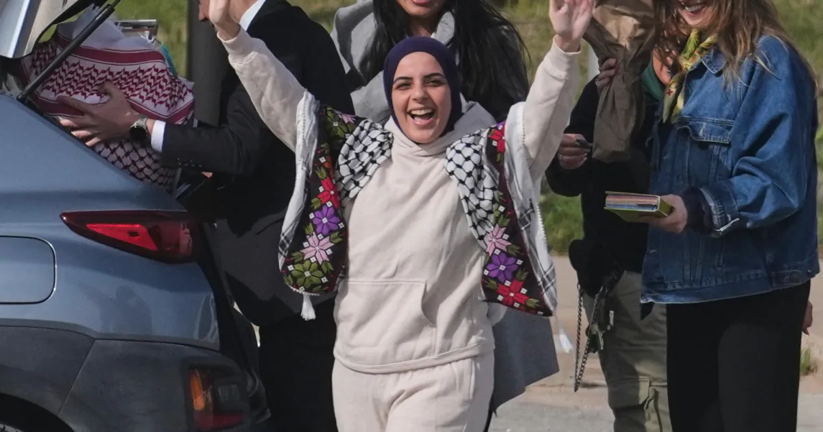 Palestinian activist Leqaa Kordia released from ICE detention | Protests