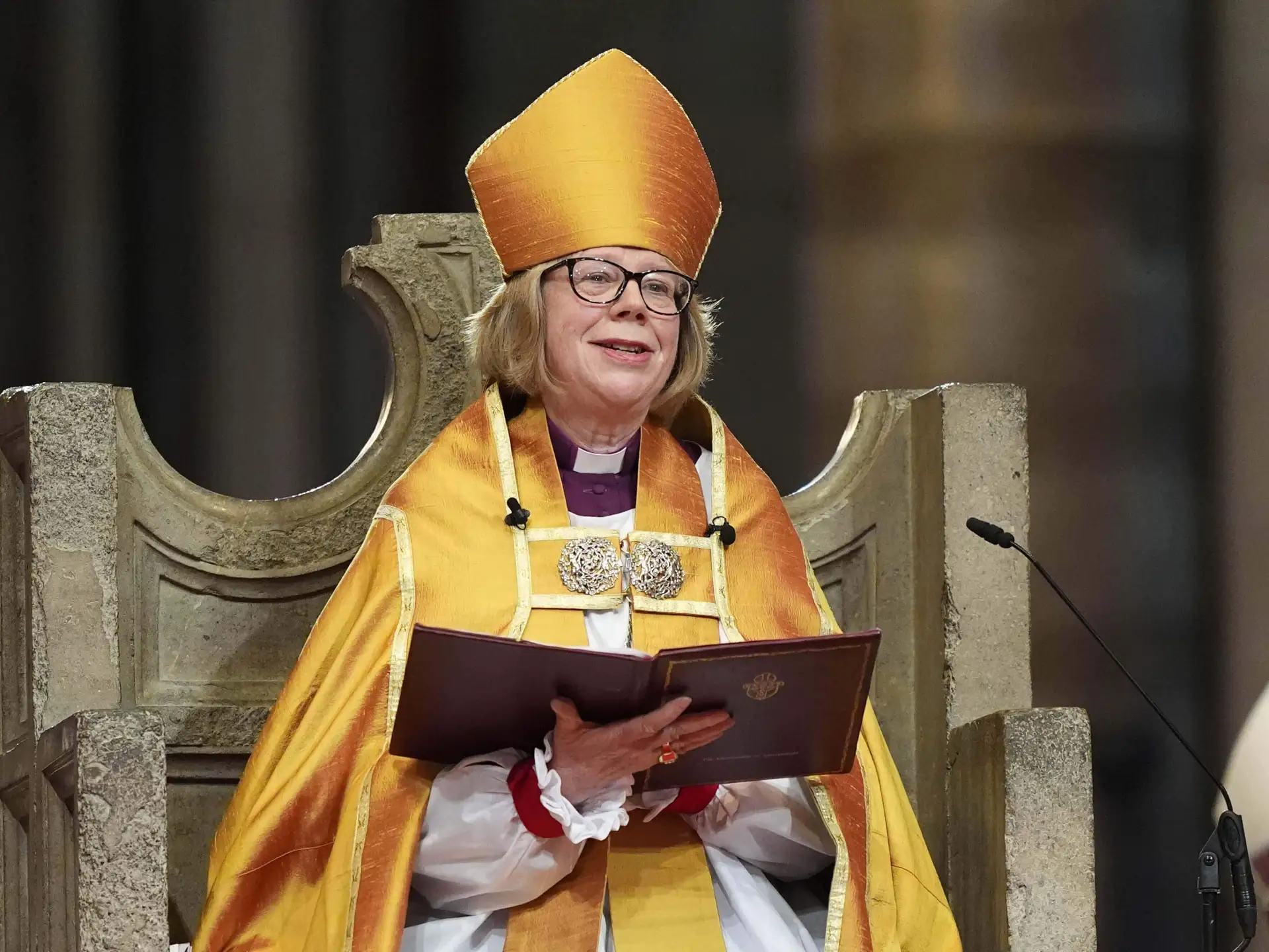 Sarah Mullally enthroned as first female archbishop of Canterbury | Religion News