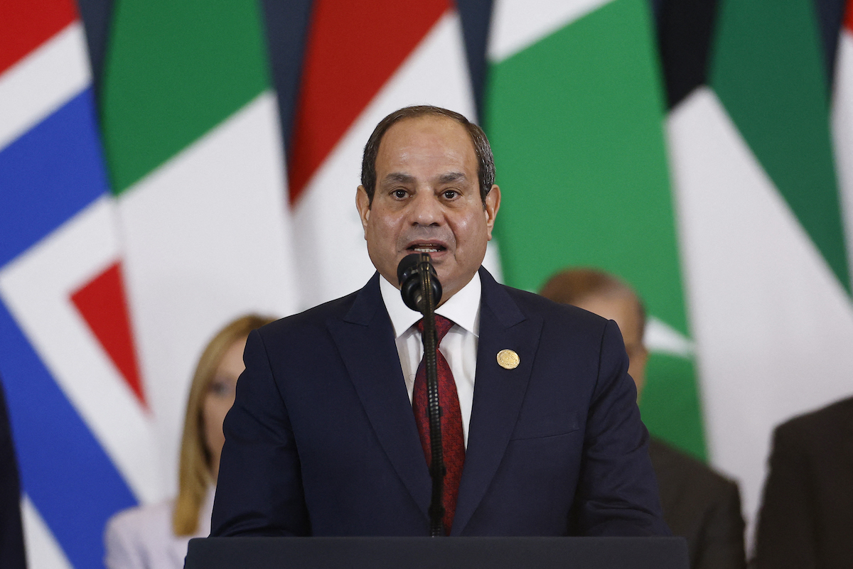 Egyptian president rejects displacement of Palestinians as a ‘red line’ – Middle East Monitor