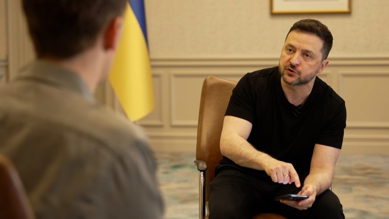 Volodymyr Zelenskyy says Russia is sharing intelligence with Iran to target U.S. forces