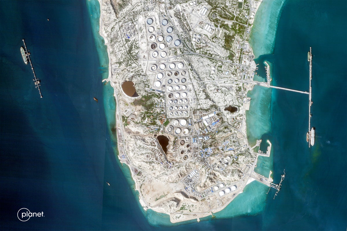 Iran-US war latest: Trump says strikes ‘obliterated’ targets on Kharg Island oil hub