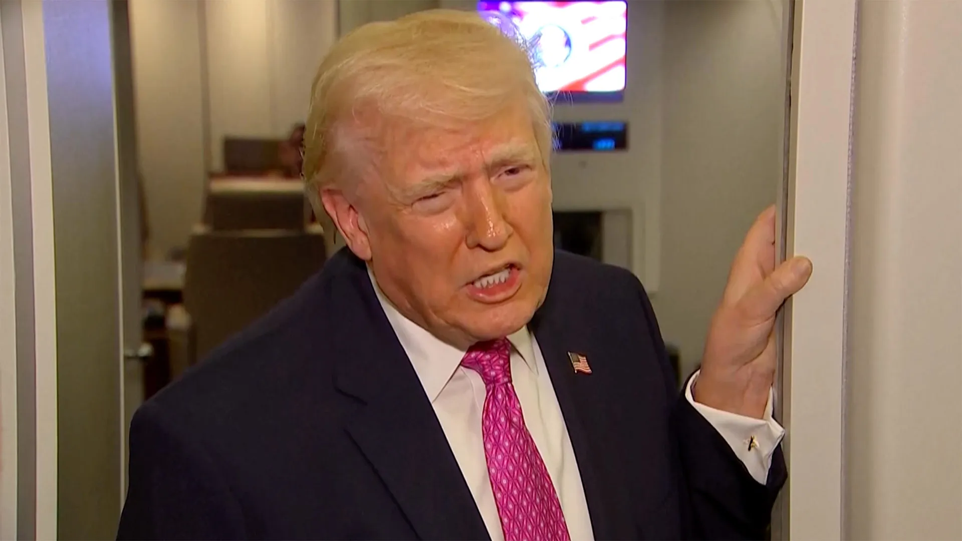 Trump says Iran’s ‘had regime change’ as he describes ‘boatloads of oil’ | Donald Trump