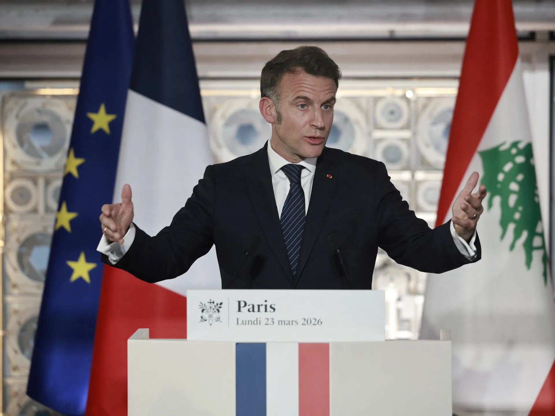 Macron says Lebanon’s fight is ‘just’ amid escalating attacks by Israel | Israel attacks Lebanon