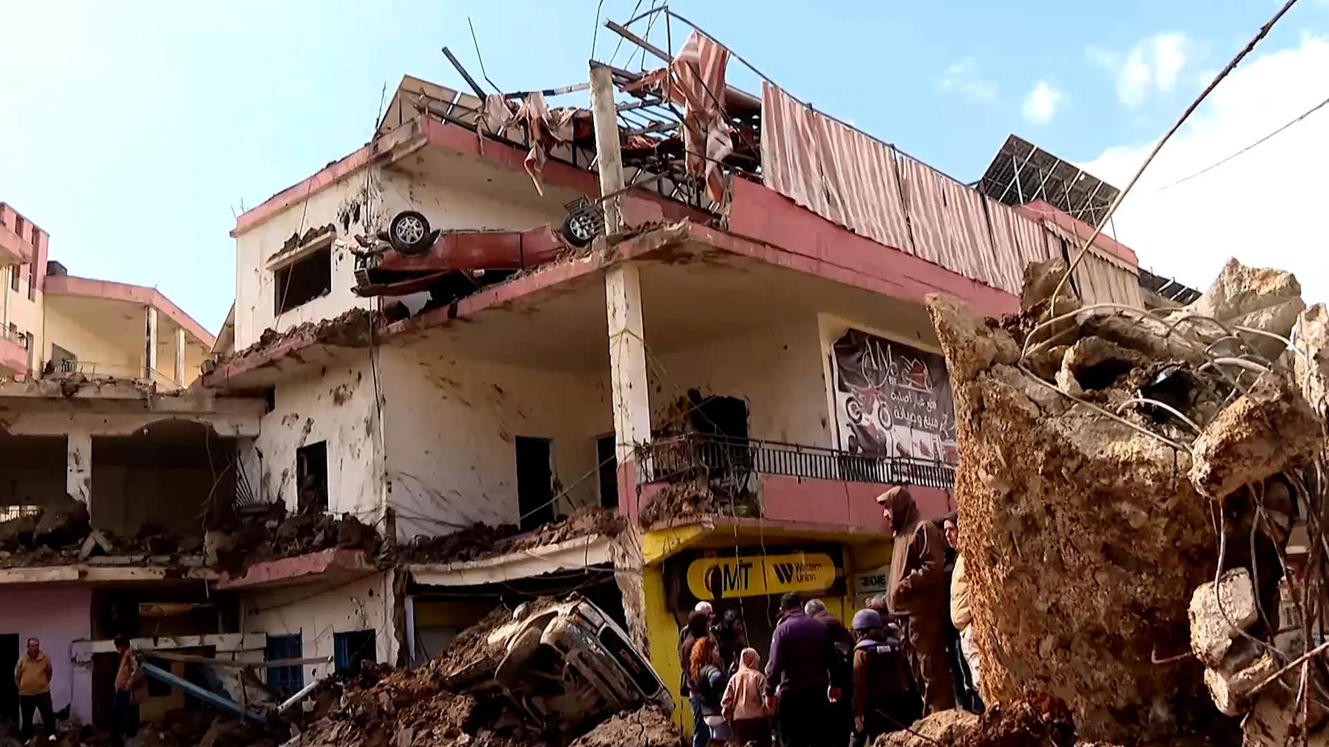 Aftermath of village in Lebanon after Hezbollah, Israeli troops clash | Hezbollah