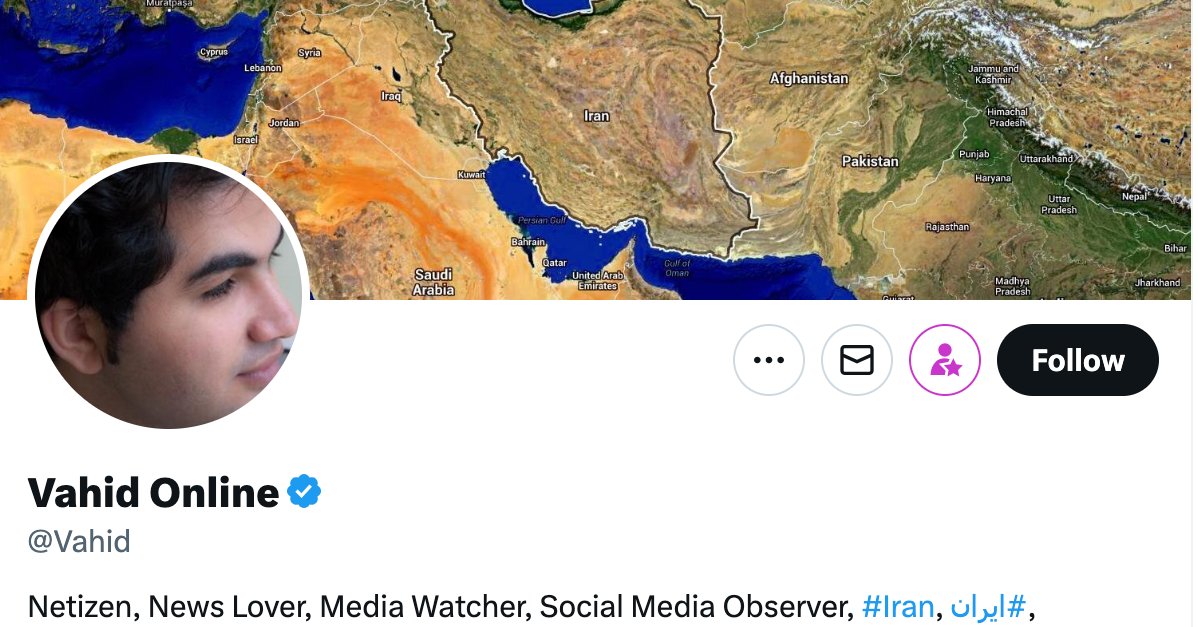 Vahid, the life-saving ‘one-man army’ Iranians turn to when news is censored