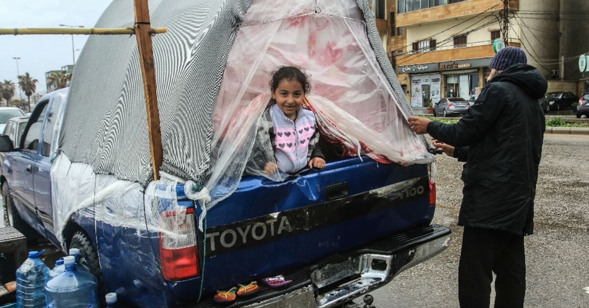 Israel strikes Beirut suburbs as displacement shelters overflow