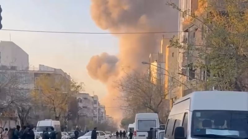 Tehran Hit By Most Intense Strikes Of War