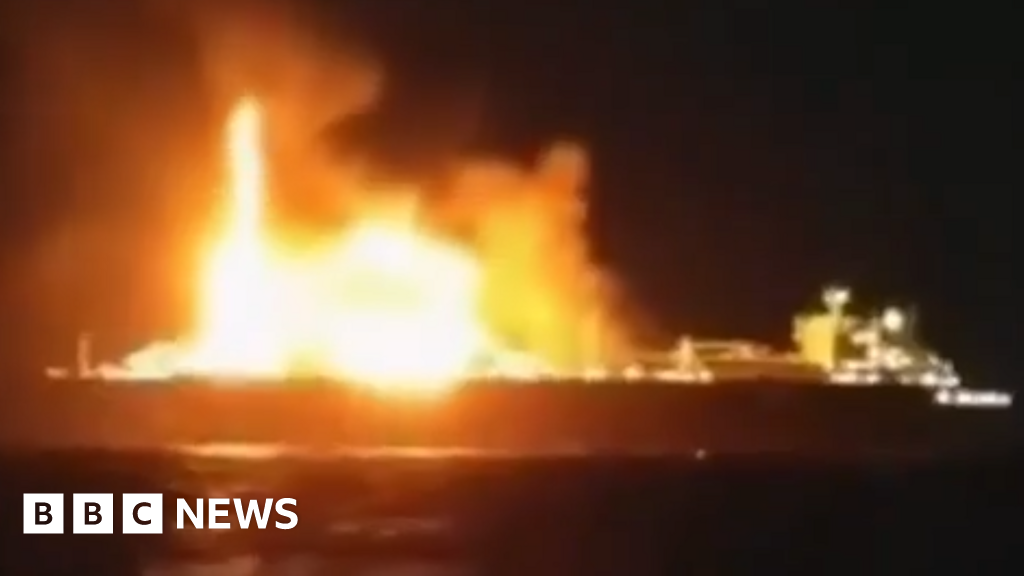 Russia blames Ukrainian naval drones as tanker sinks in Mediterranean