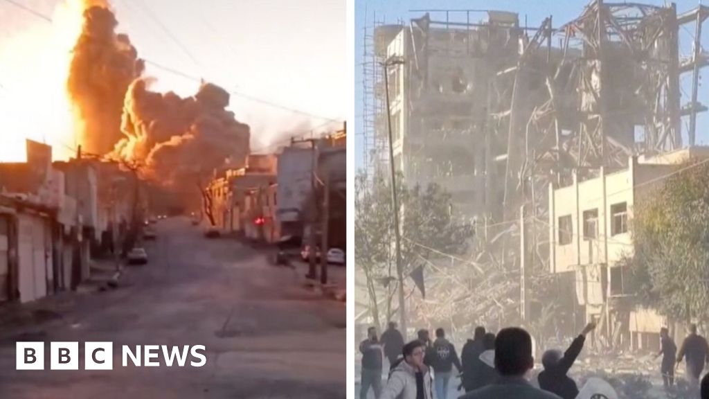 Footage from across Iran shows scale of strikes