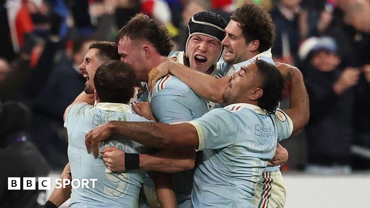 Six Nations: France win last-gasp thriller to beat England and clinch title