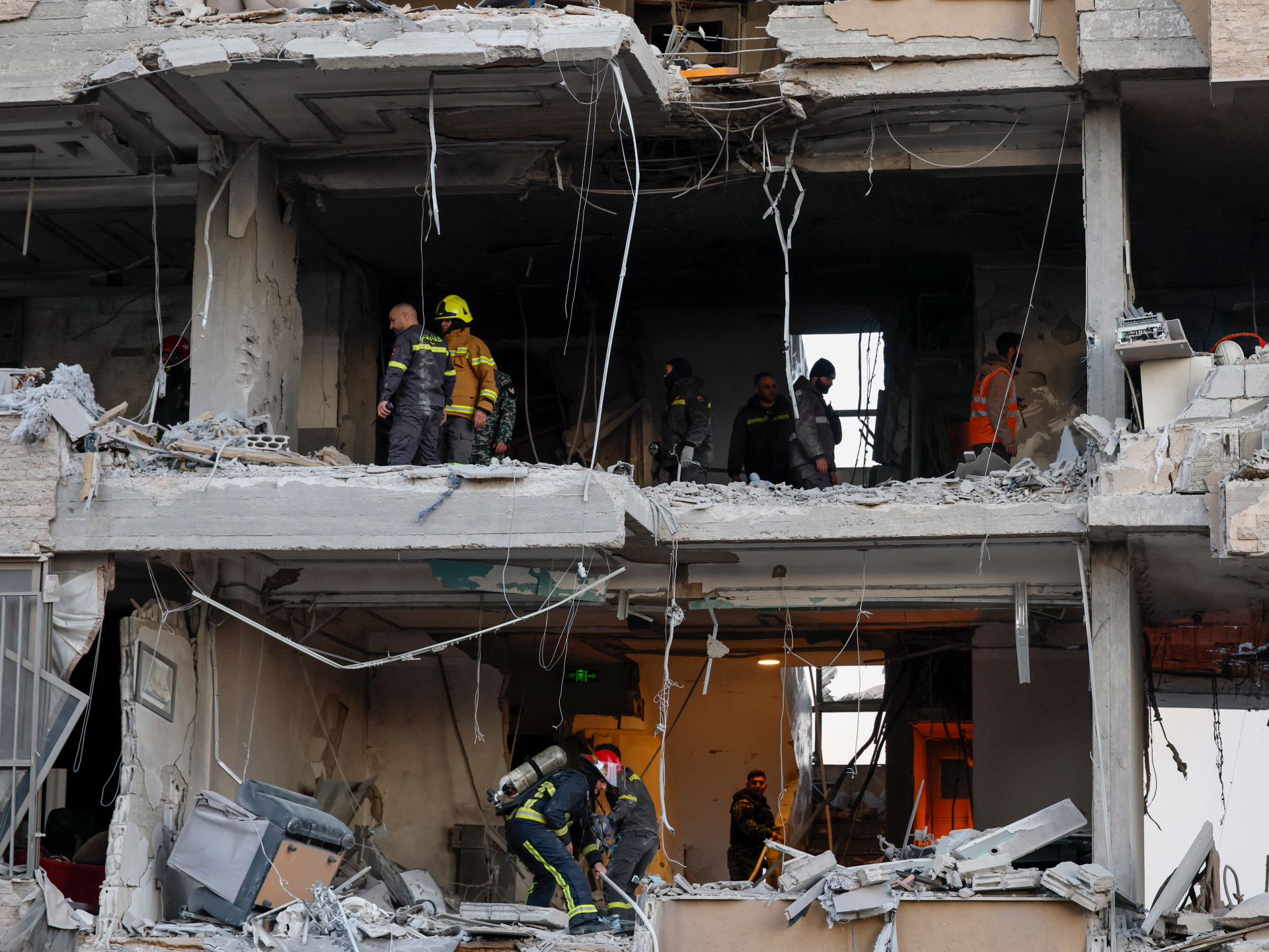 Israel pounds Lebanon, targets residential building in central Beirut | US-Israel war on Iran News