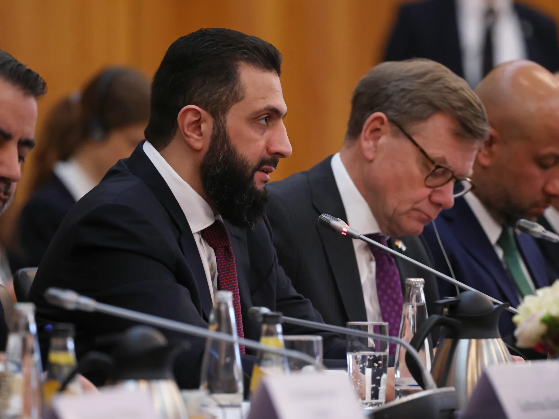 Syria’s al-Sharaa visits Germany to talk reconstruction, return of refugees | News