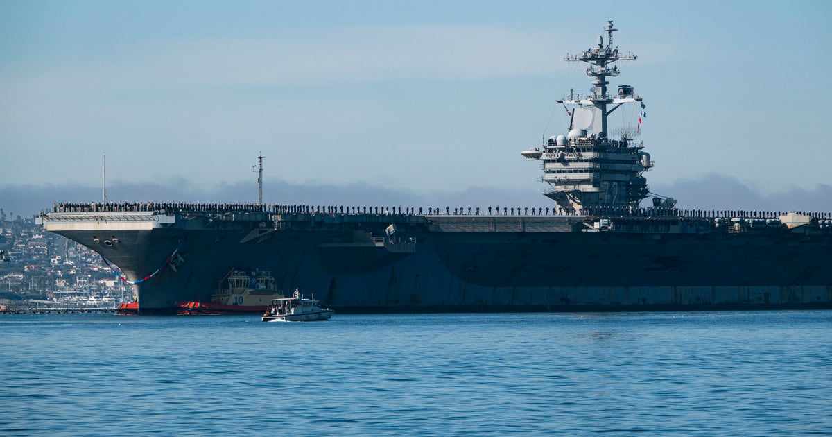 U.S. fired at Iranian vessel that approached aircraft carrier, officials say