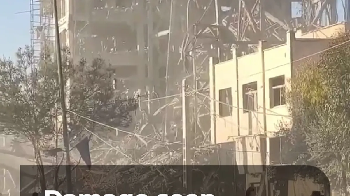 Destruction seen after attack on Iran’s Assembly of Experts building | Conflict