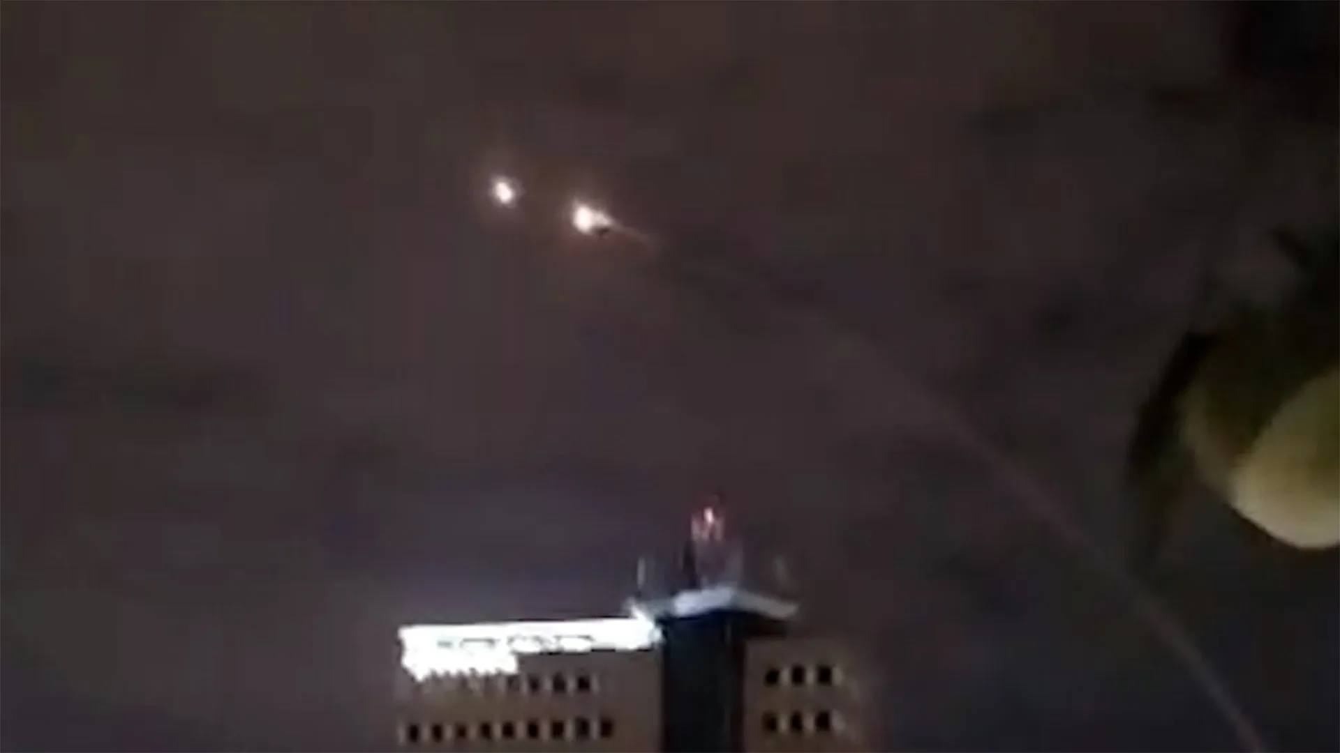 Iranian rockets intercepted over central Israel | Israel-Iran conflict