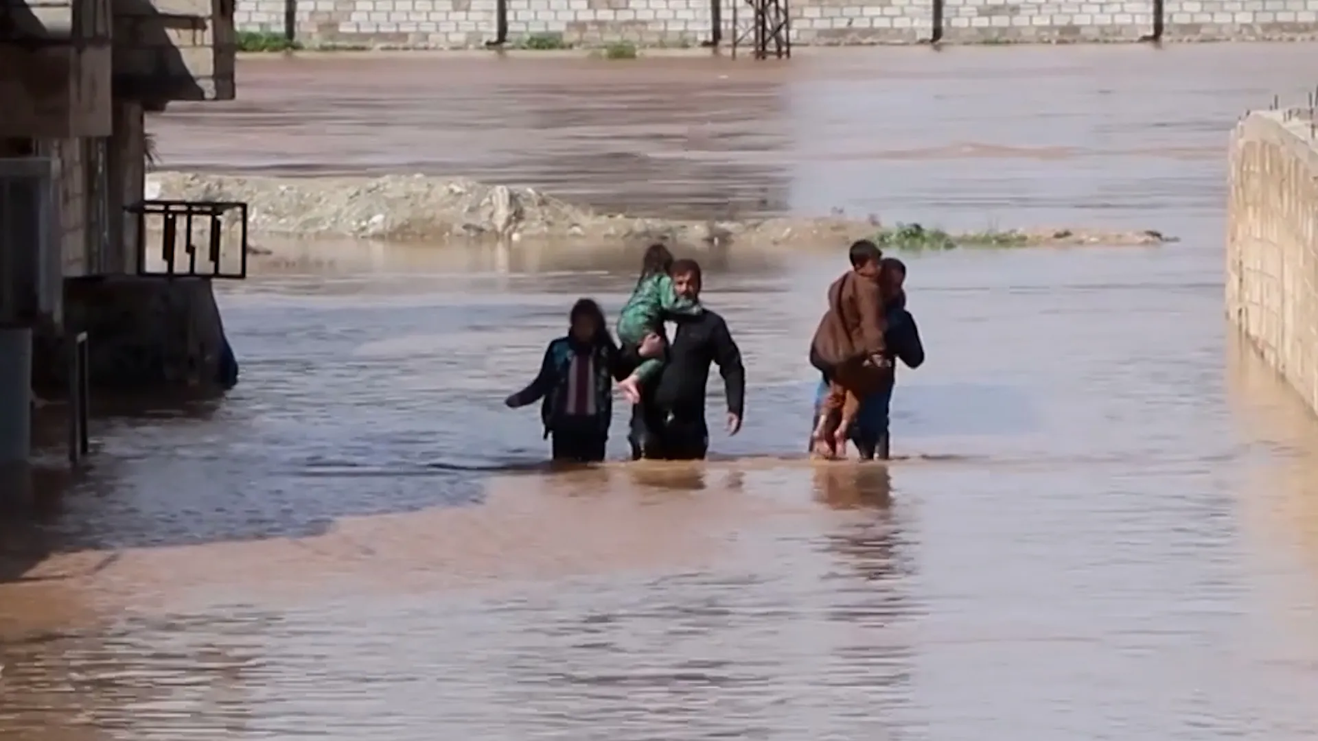 Video: Storms wash away vehicles and flood homes across Middle East | Floods