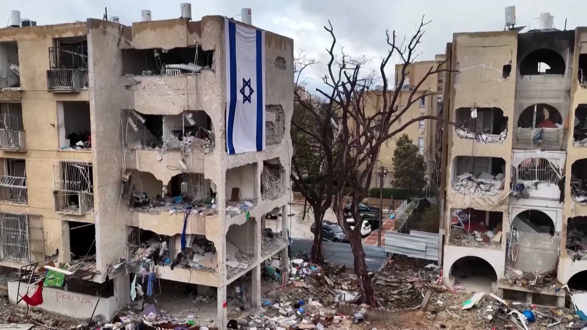 Drone reveals extent of Iranian missile damage in Israeli city of Arad | Newsfeed