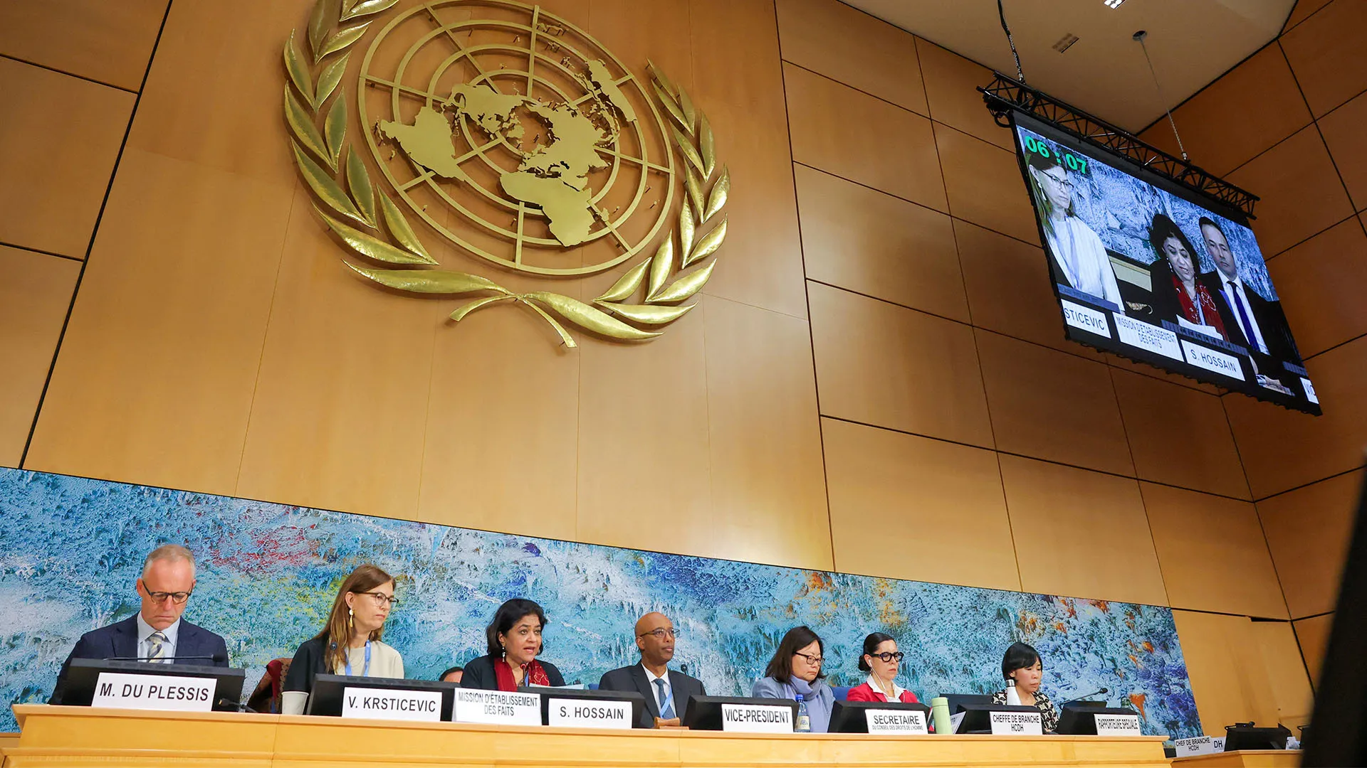 Grieving Iranian mother tells UN about children before school attack | US-Israel war on Iran