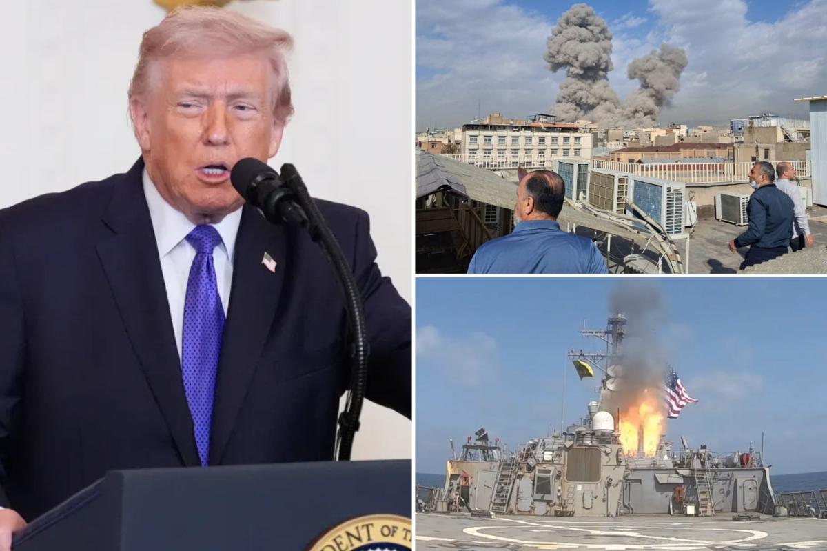 Trump won’t rule out sending US troops into Iran ‘if necessary’— tells The Post war is progressing ‘way ahead of schedule’