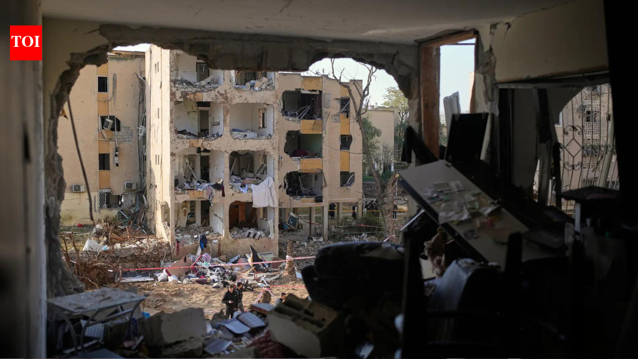 US-Israel-Iran War News Live Updates: Blasts heard after missile alerts in central Israel; Iran strikes target US base near Baghdad airport