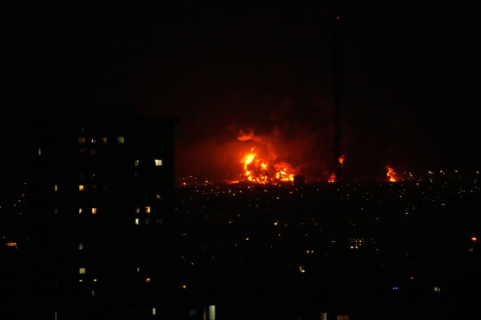 Iran says oil storage facility in Tehran is hit in latest airstrikes