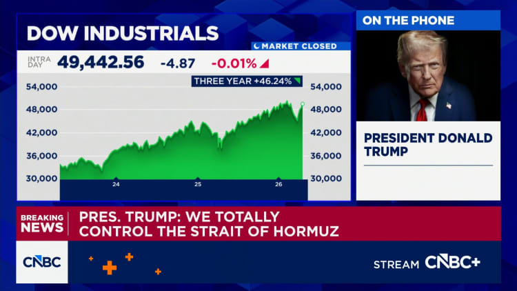 Trump surprised by stock market comeback amid Iran conflict, thought Dow would be down 20%