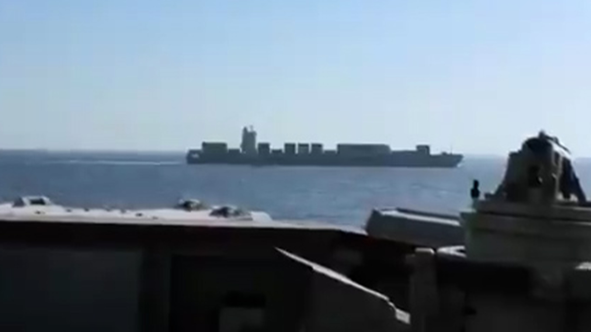 US forces attack and seize Iranian ship Touska near Strait of Hormuz | US-Israel war on Iran