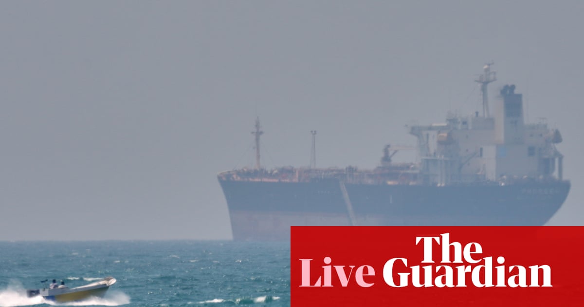 Oil price jumps with US-Iran ceasefire ‘on tenterhooks’ – business live | Business