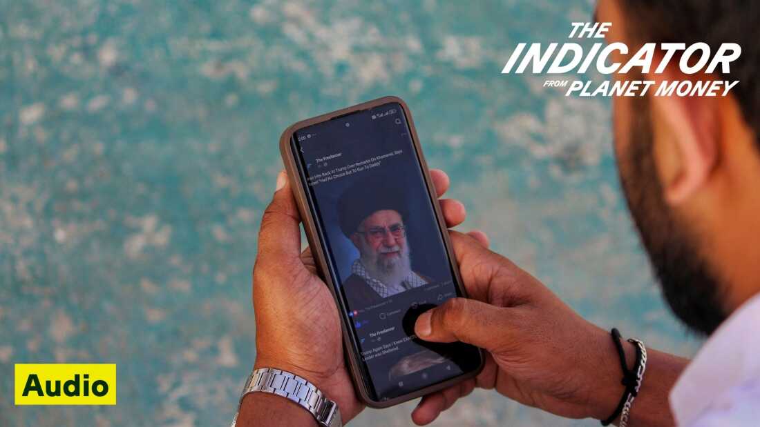 Is anyone gonna do anything about these Iran War trades? : The Indicator from Planet Money : NPR