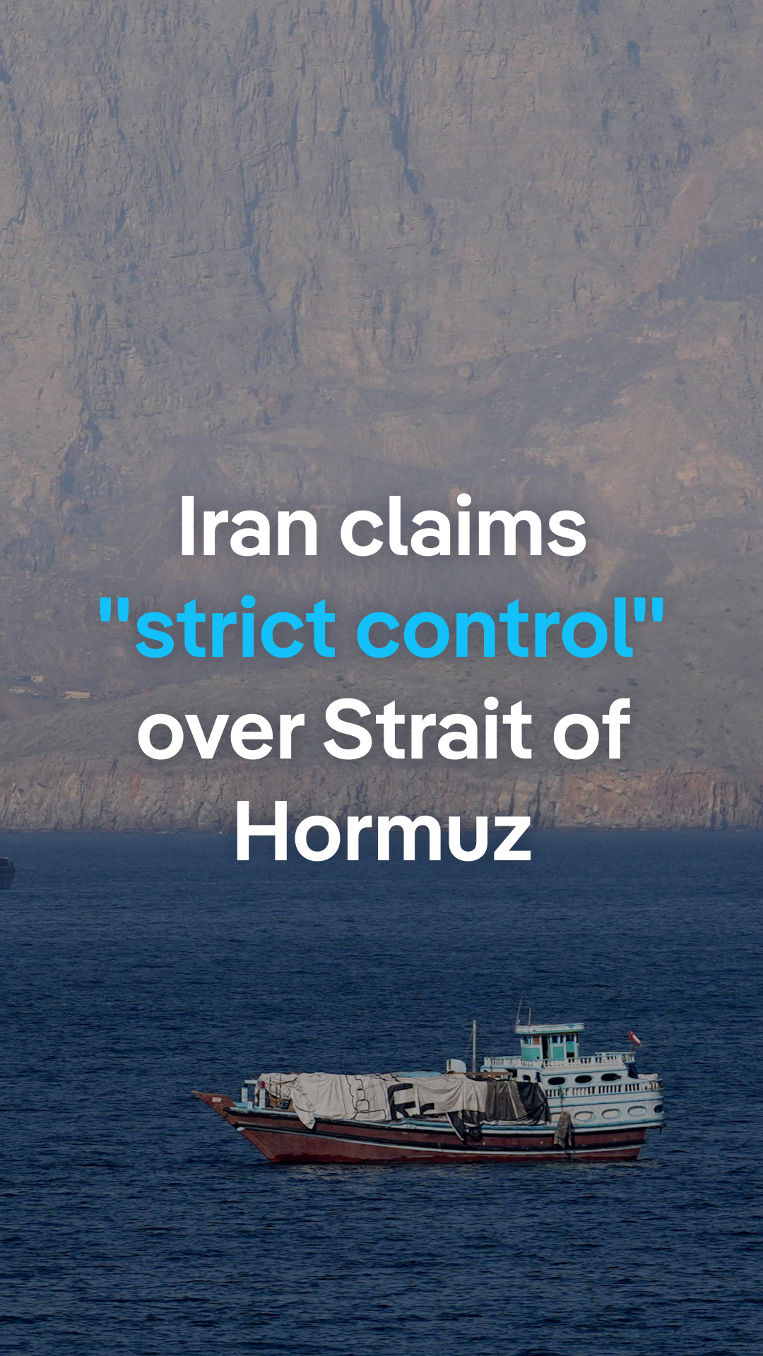 Iran says the Strait of Hormuz is under its "strict control" and will not fully open due to the US naval blockade on Iranian ports. US President Donald Trump has warned Iran against "blackmail". #DWNews – Facebook