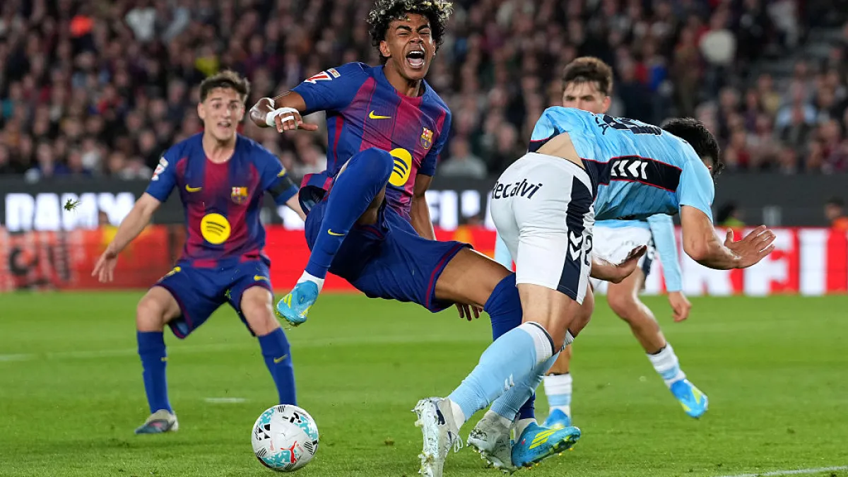 Yamal scores but injured as Barcelona beat Celta to restore La Liga lead | Football News
