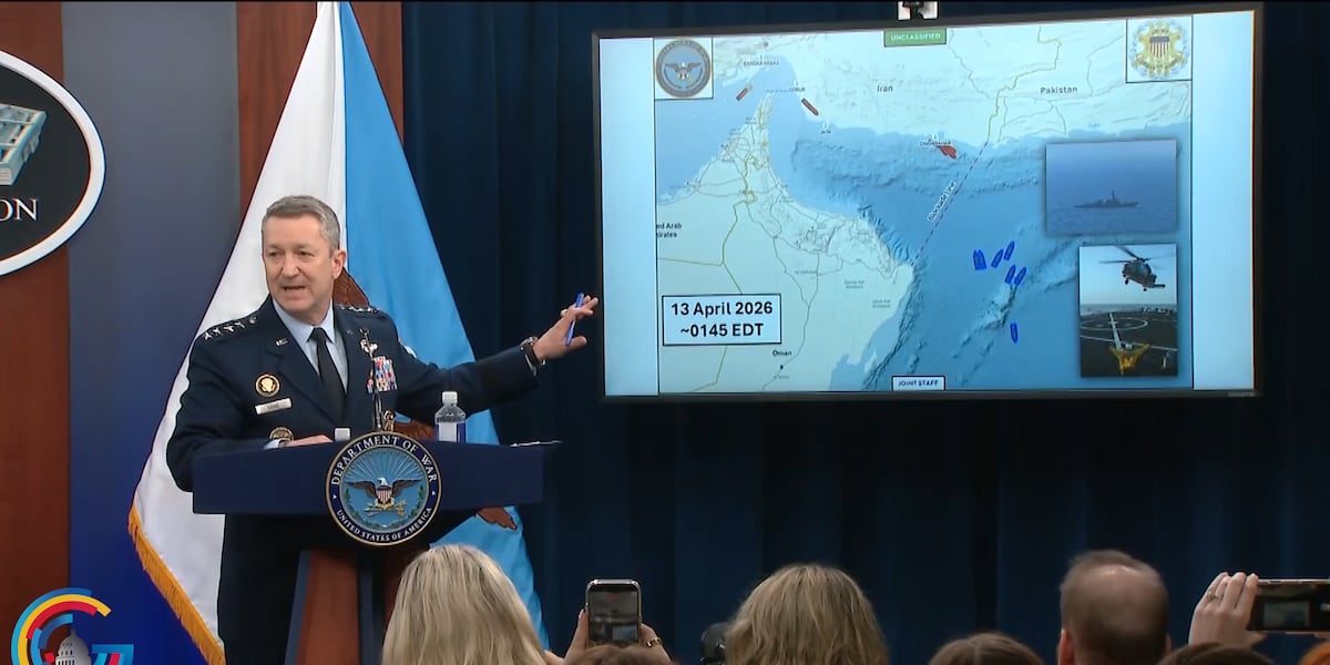 U.S. naval blockade cuts Iran trade amid war, Pentagon says