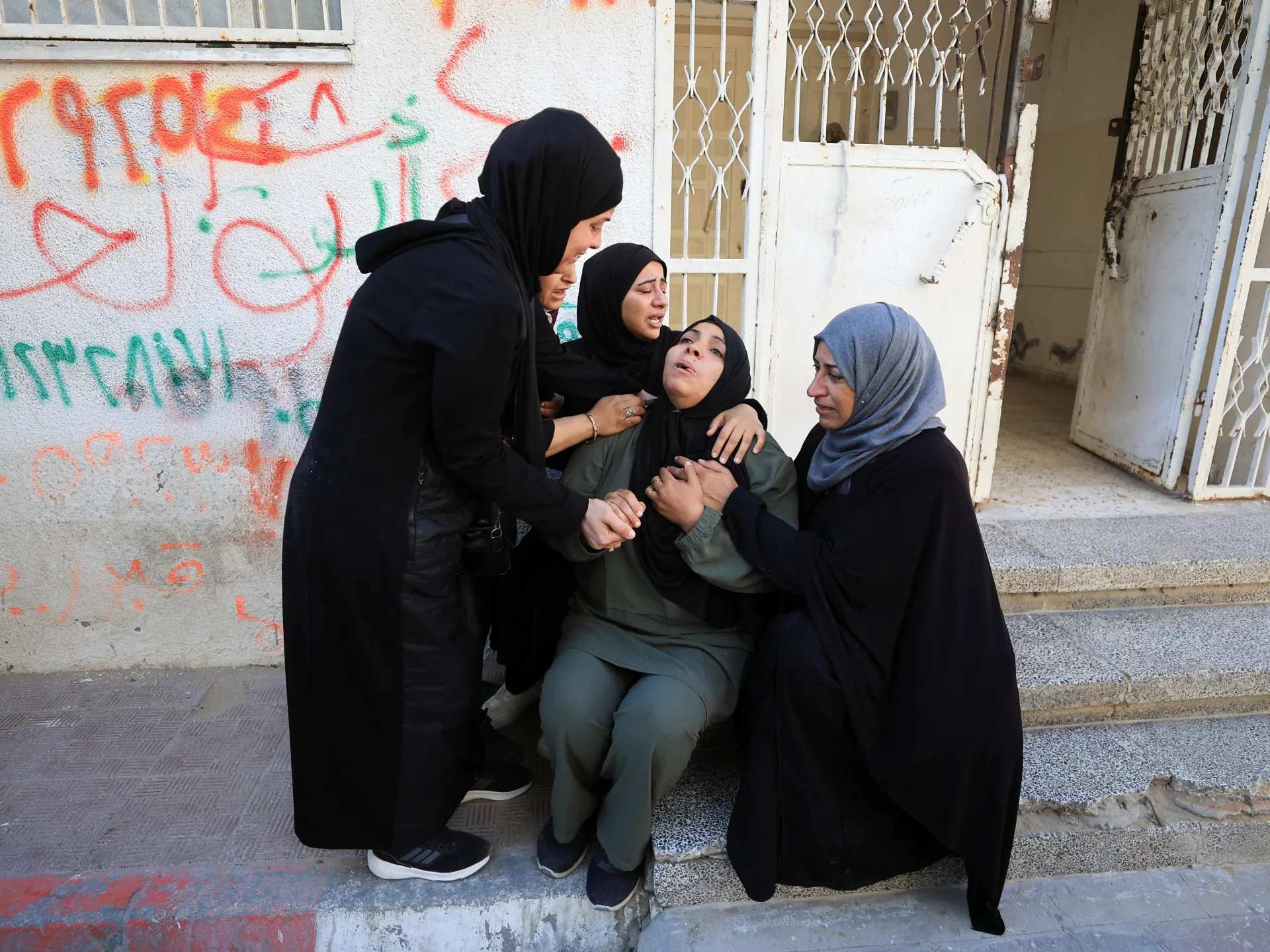 Israeli strike near mosque kills five in Gaza, including three children | Israel-Palestine conflict
