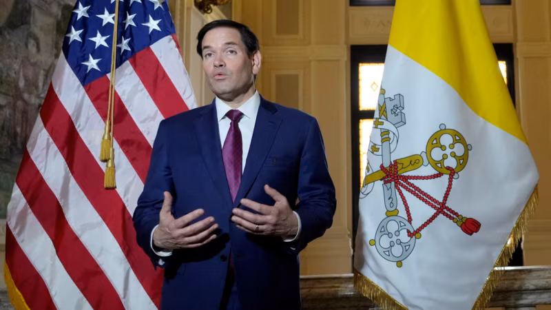 Rubio Heads To Rome, Vatican As Iran War Strains US Ties With Europe
