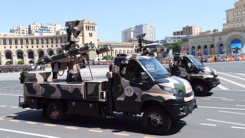 Armenian Military Parade Appears To Include Iranian Air Defense System