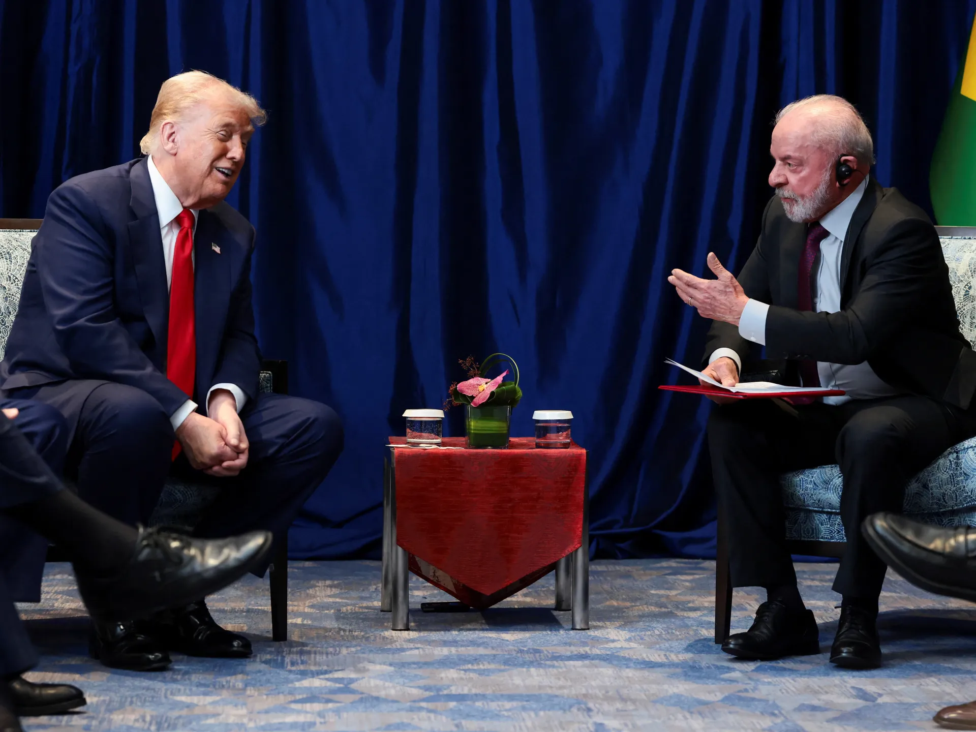 Brazil’s Lula meets Trump amid efforts to avert new US trade tariffs | Politics News